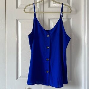Blue Tank Top